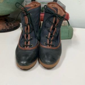 Llbean duck trap wedge booties